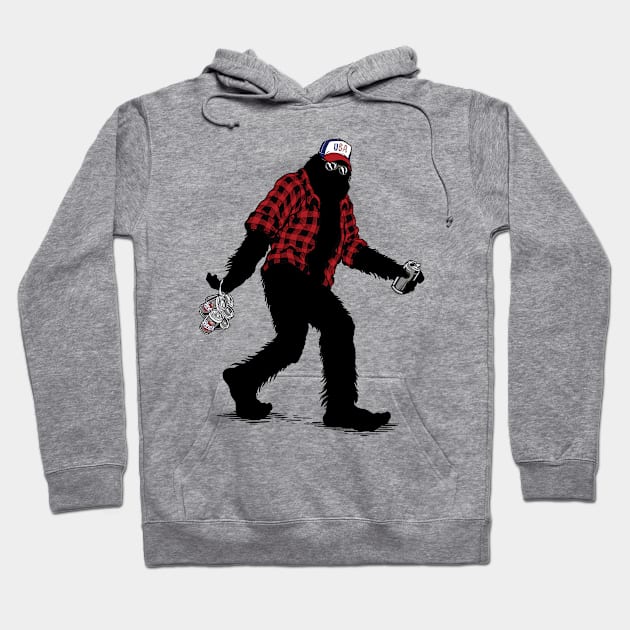 Gone "Squatchin'" Hoodie by Slightly Odd Fitchburg